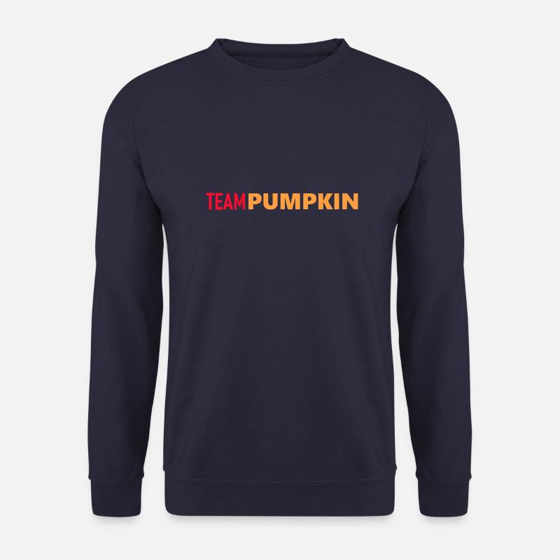 Team Pumpkin - 02 - Unisex Pullover - Navy