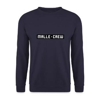 Malle Crew - Unisex Pullover - Navy - Vorne - Alina (178cm) & Michal (187cm)
