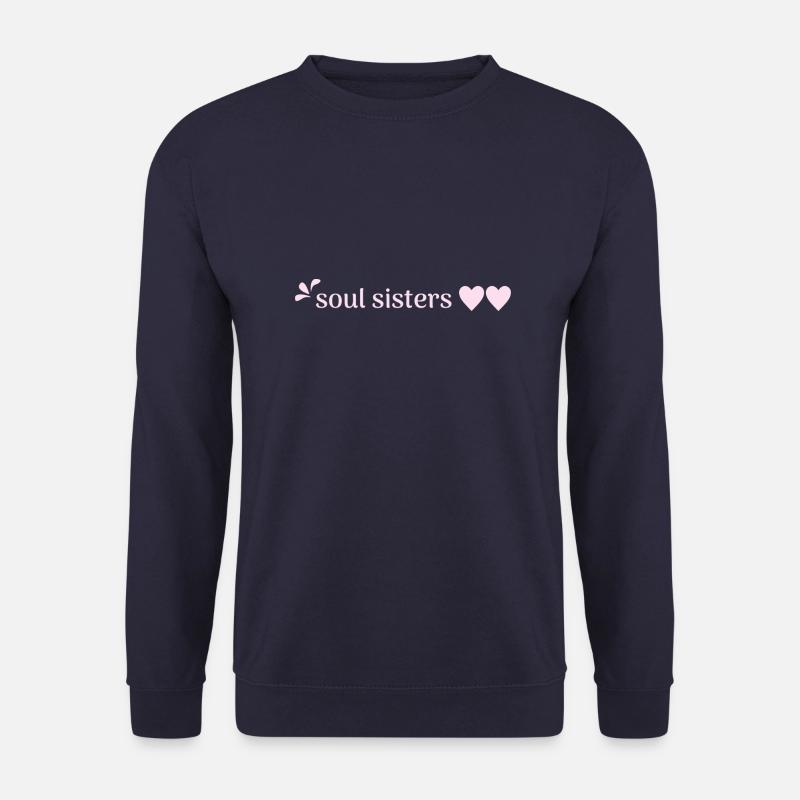 Amis - Âmes Sœurs - Sweat-shirt Unisexe - marine