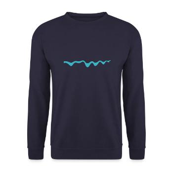 MUSCHi DIVERS 2017 Facelift Wave - Unisex Pullover - Navy - Vorne - Alina (178cm) & Michal (187cm)