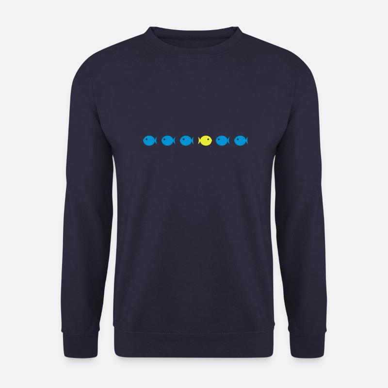 fische_2 - Unisex Pullover - Navy