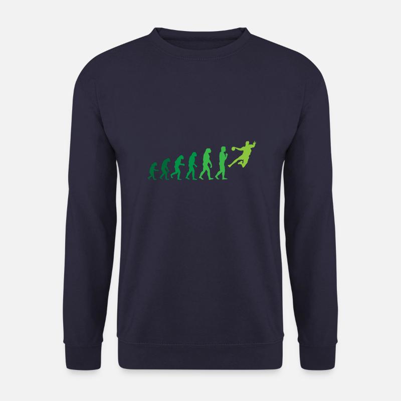 Mann Handball Trainer Hobby Sport Geschenk Spruch - Unisex Pullover - Navy