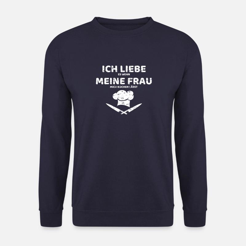 Ich liebe Kochen - Unisex Pullover - Navy