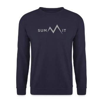 Gipfel - Unisex Pullover - Navy - Vorne - Alina (178cm) & Michal (187cm)