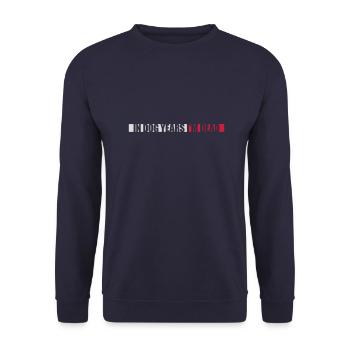dans les années de chien Mort - Sweat-shirt Unisexe - marine - Devant - Alina (178cm) & Michal (187cm)