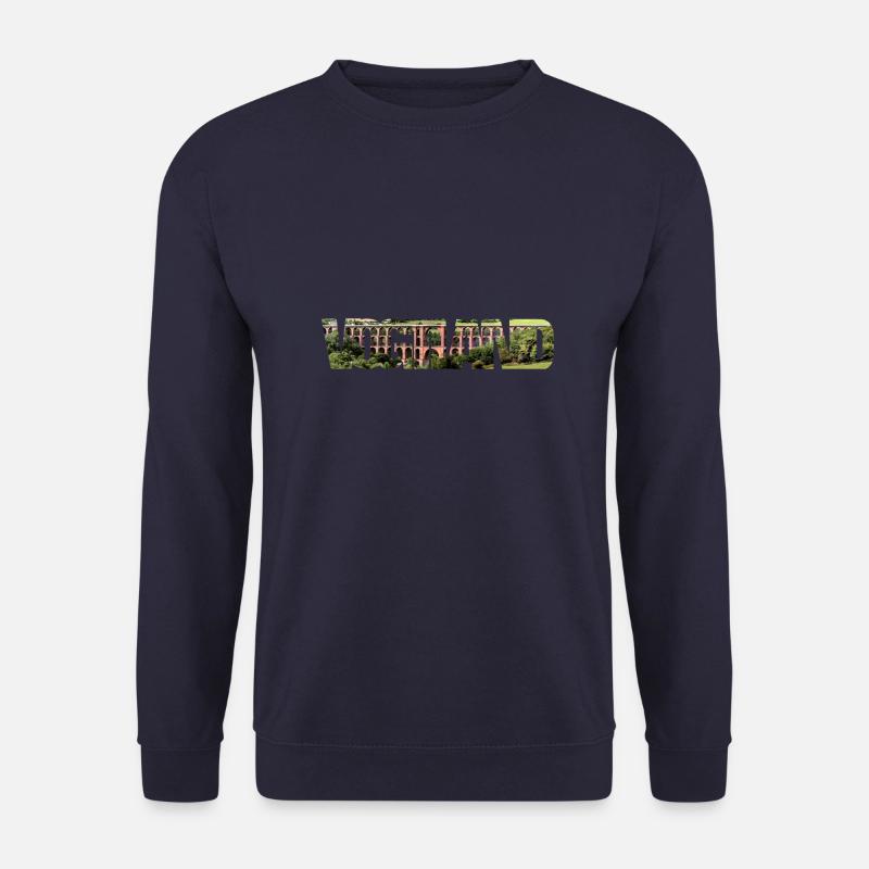 Vogtland Göltzschtalbrücke - Unisex Pullover - Navy