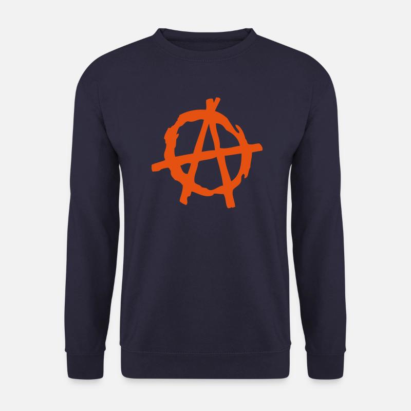 Logo Anarchie 2 - Unisex Pullover - Navy