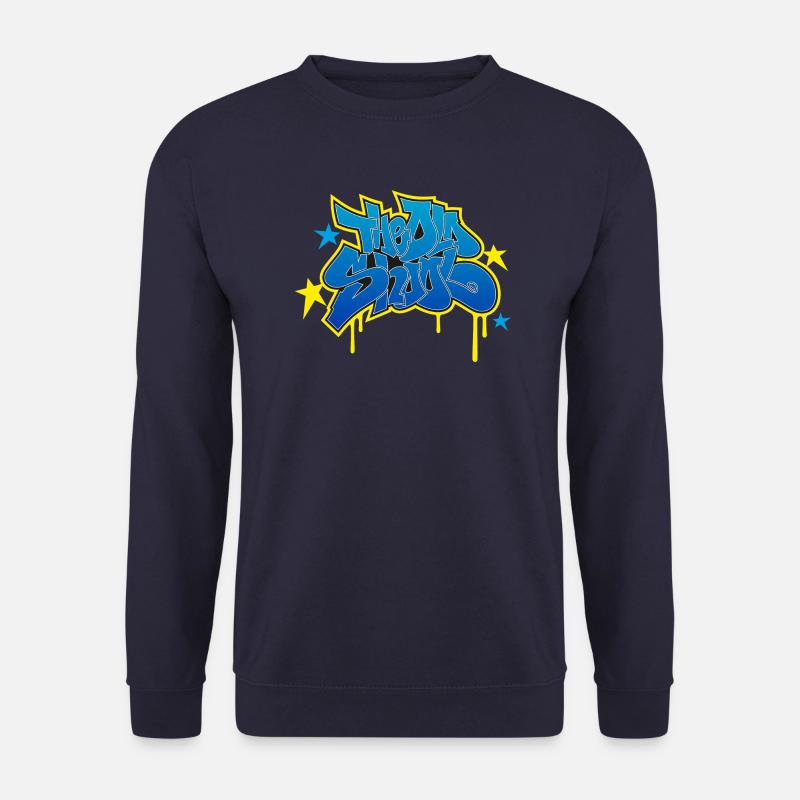 the old school - Unisex Pullover - Navy
