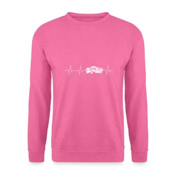 KrAZ camionneur soviétique profession USSR Pulse - Sweat-shirt Unisexe - rose - Devant