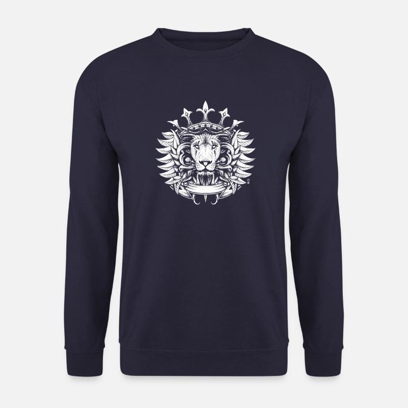 Lion Roi - Unisex Pullover - Navy