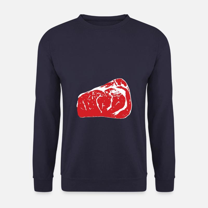 saftiges Steak - Unisex Pullover - Navy