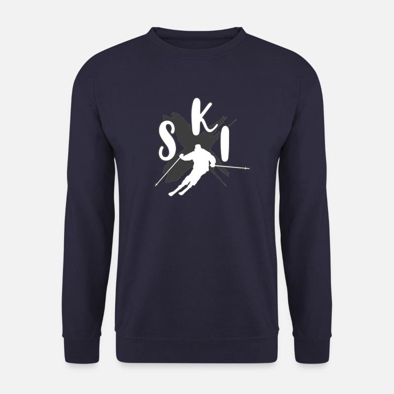 skifahren - Unisex Pullover - Navy