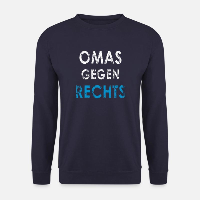 Omas gegen Rechts - Unisex Pullover - Navy