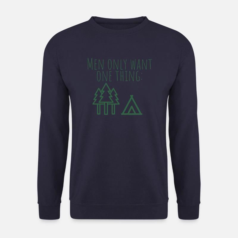 MowoT Zelt am Wald - Unisex Pullover - Navy
