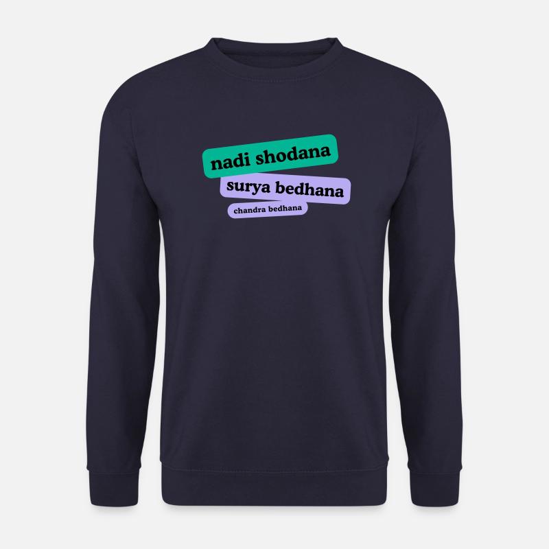 Pranayama - Unisex Pullover - Navy