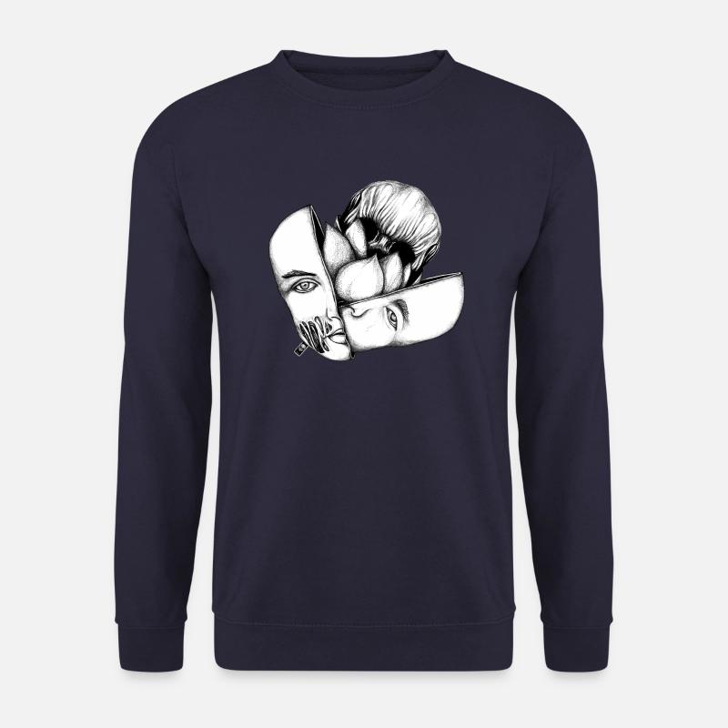 Garten nach innen - Unisex Pullover - Navy
