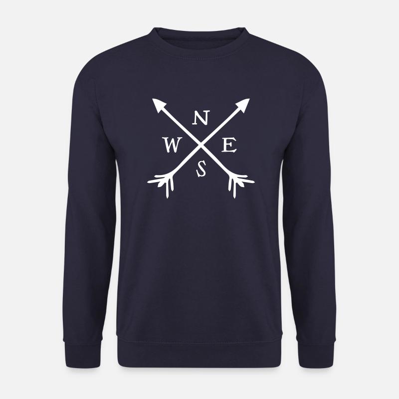 Kompass - Unisex Pullover - Navy