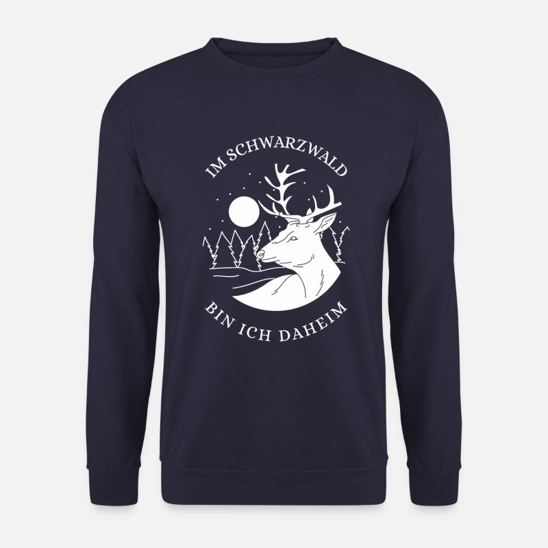 Schwarzwald Hirsch Mond - Unisex Pullover - Navy