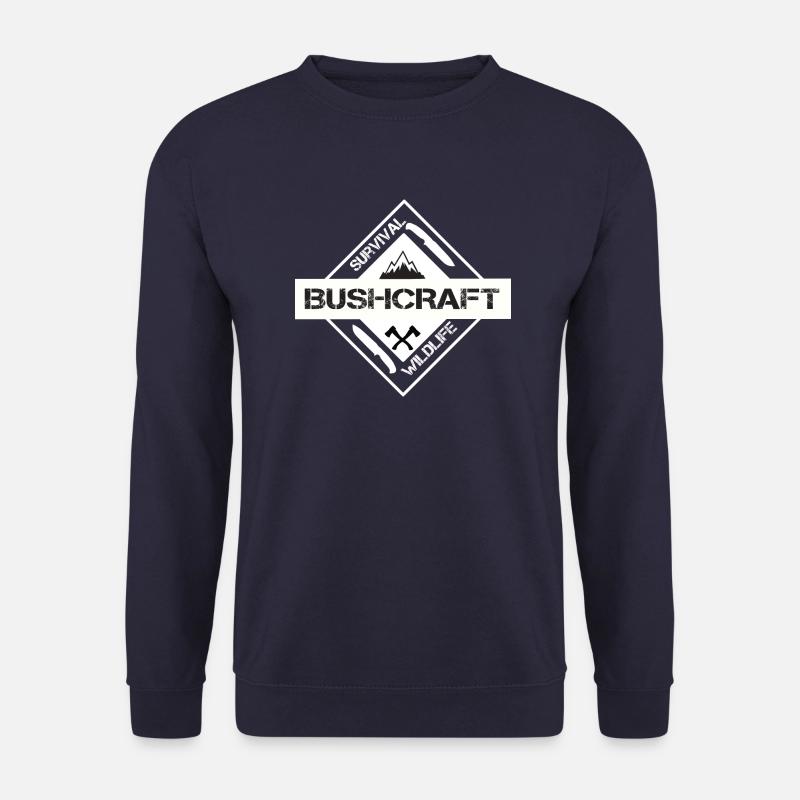 Bushcraft geschenk - Unisex Pullover - Navy