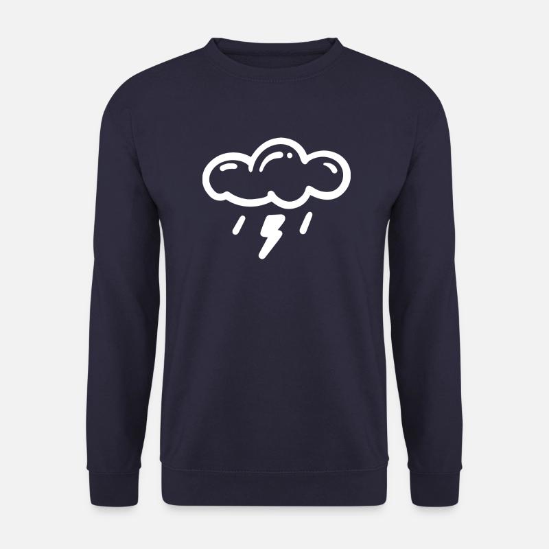 Gewitterwolke - Unisex Pullover - Navy