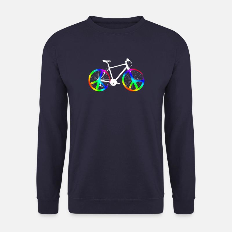 Peace bike - Unisex Pullover - Navy