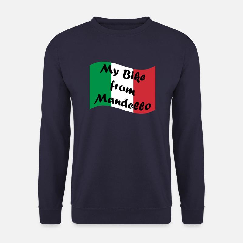 my_bike_from_mandello - Unisex Pullover - Navy