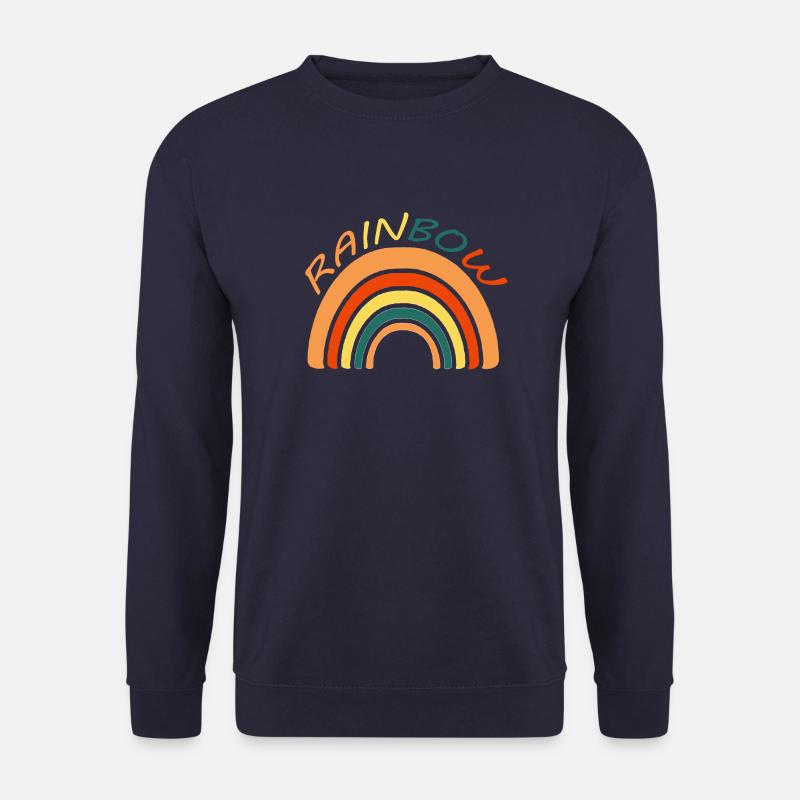 Regenbogen - Regenbogen - Regenbogen - Unisex Pullover - Navy
