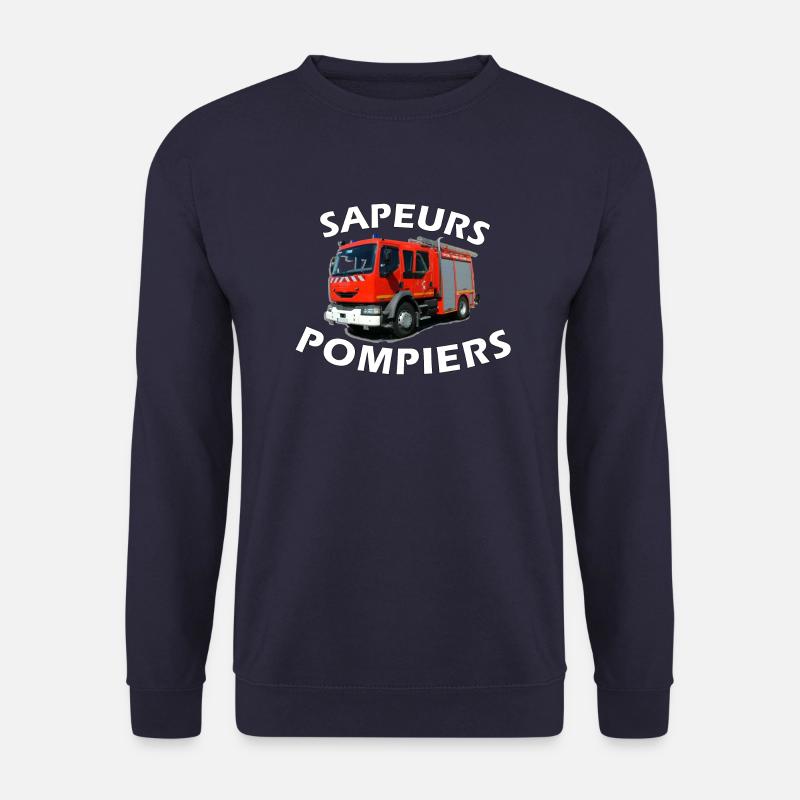 Feuerwehrauto - Unisex Pullover - Navy