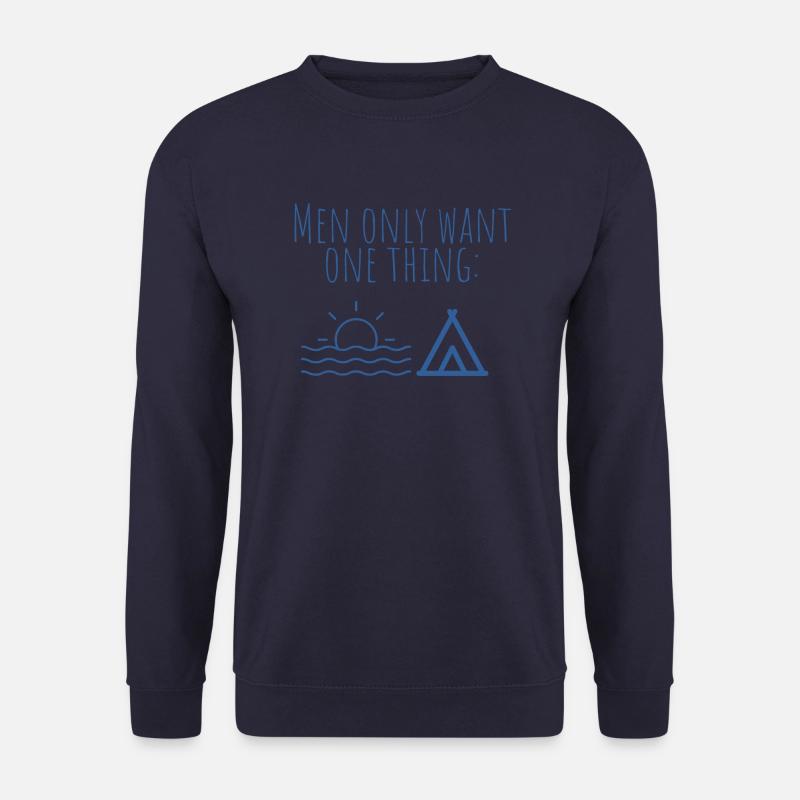 MowoT Zelt am Meer - Unisex Pullover - Navy