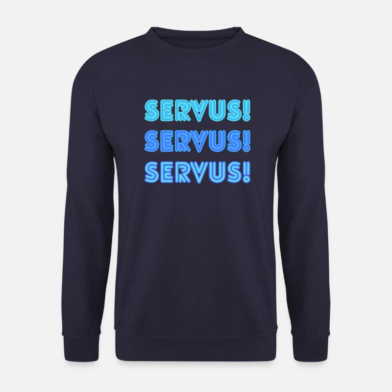 Servus Servus Servus - Unisex Pullover - Navy