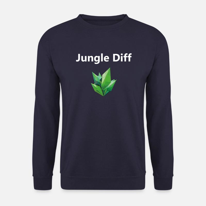 league legend Jungle Diff Weiß - Unisex Pullover - Navy