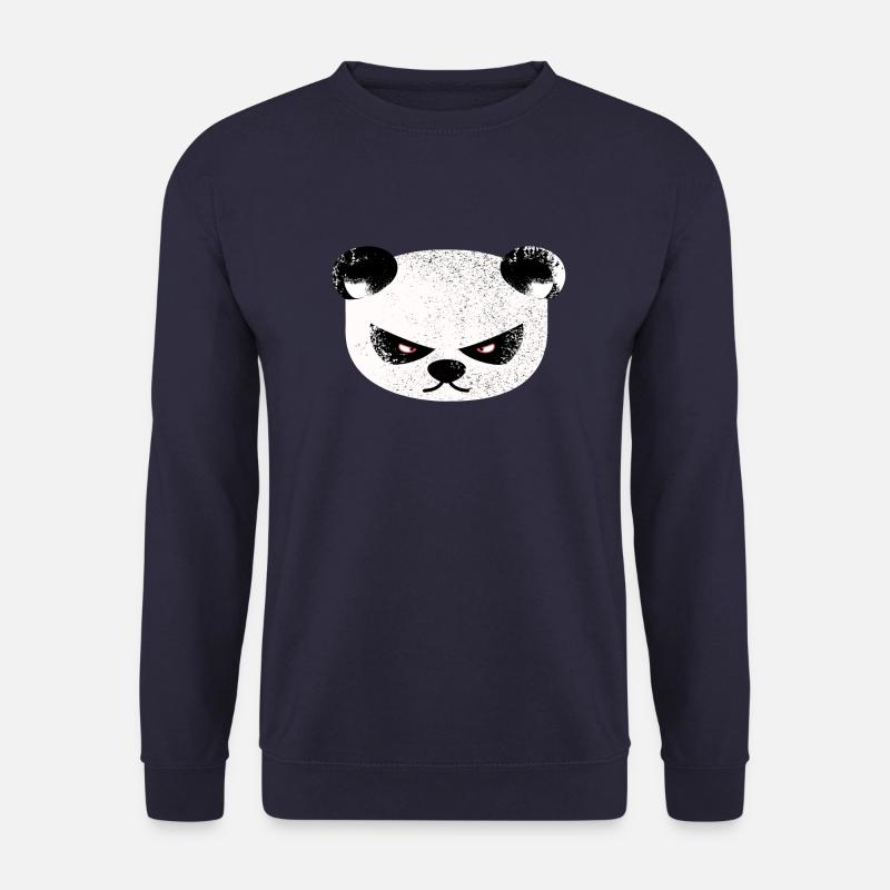 Sehr sehr ärgerlicher Pandabär - Unisex Pullover - Navy