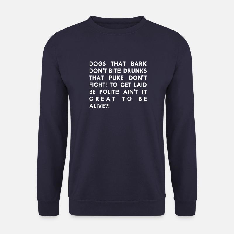 ALIVE - Unisex Pullover - Navy