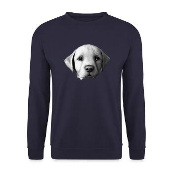 Golden Retriever Dogs Chien Chiot Propriétaire de chien - Sweat-shirt Unisexe - marine - Devant - Alina (178cm) & Michal (187cm)