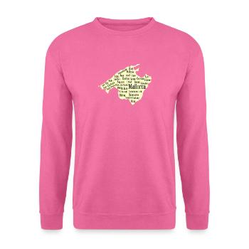 Mallorca Wordcloud Island Holidays Sun - Unisex Sweatshirt - pink - Front