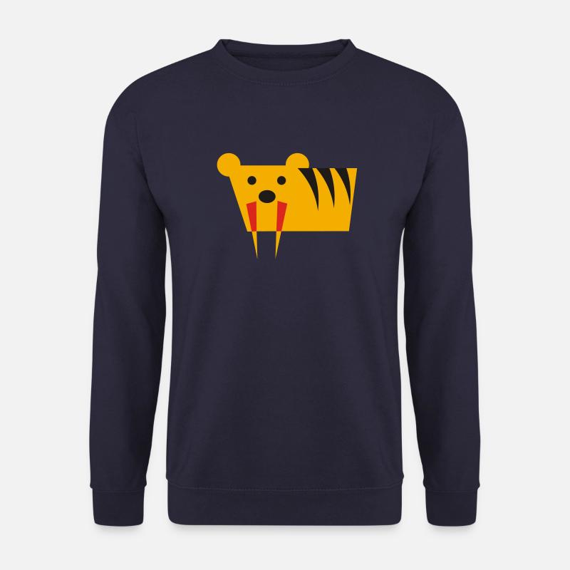 Säbelzahntiger - Unisex Pullover - Navy