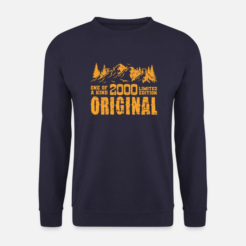 Cadeau d’anniversaire 2000 - 2000 - Sweat-shirt Unisexe - marine