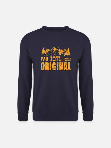 Birthday Gift 1971 - 1971 - Unisex Sweatshirt - navy