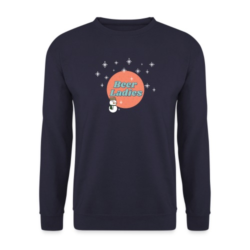 Snowman coral - Unisex Sweatshirt