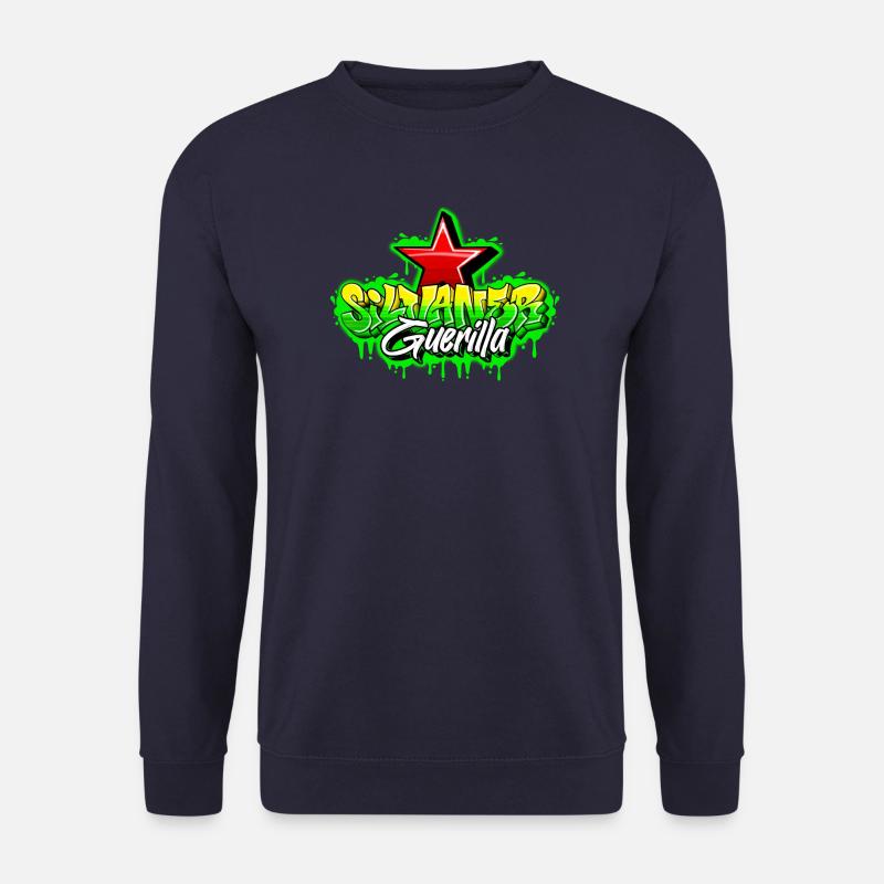 Silvaner Guerrilla Graffiti Style - Unisex Sweatshirt - navy