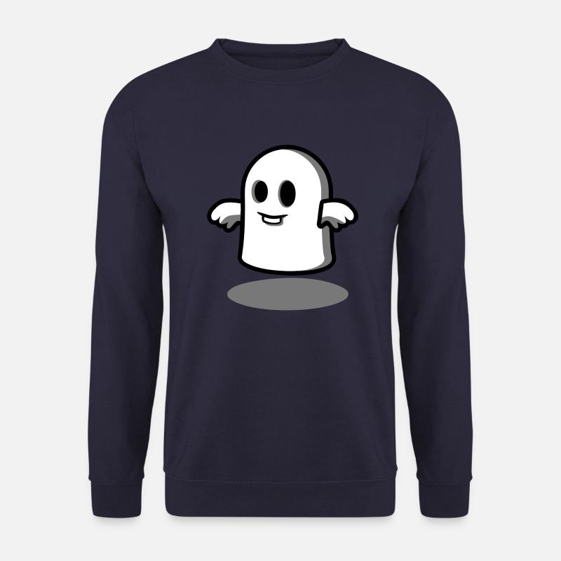 Little Ghost at Midnight - Unisex Sweatshirt - navy