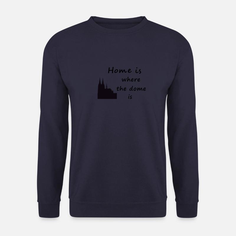 Home is where the dome is - Unisex Pullover - Navy