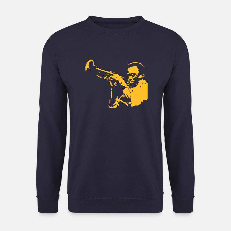 Miles Davis - Unisex Sweatshirt - navy
