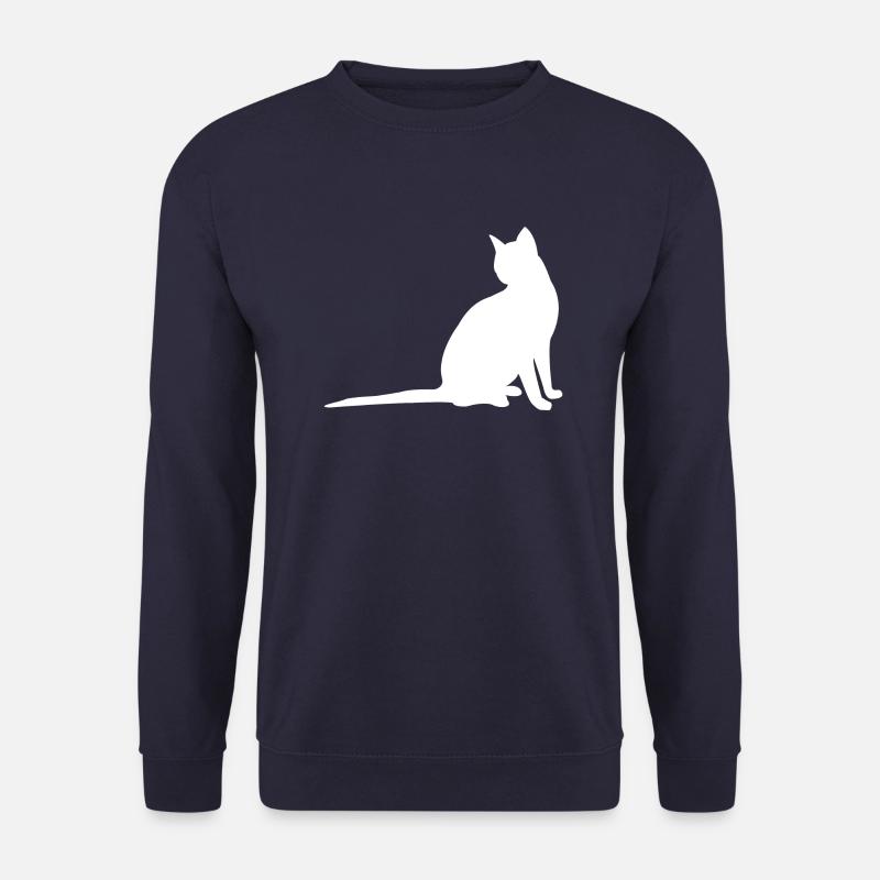 chat - Sweat-shirt Unisexe - marine