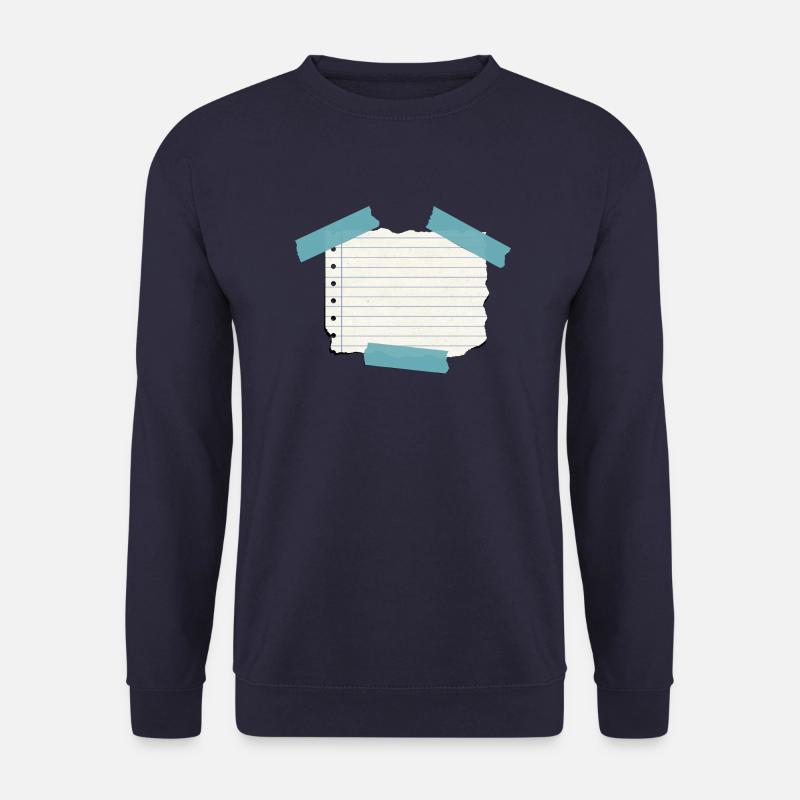 note - Unisex Sweatshirt - navy