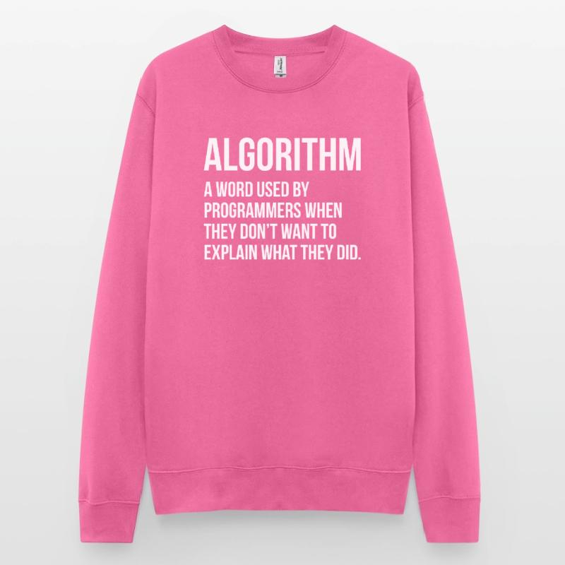 Cadeau informatique de programmation d'algorithme Sweat-shirt Unisexe