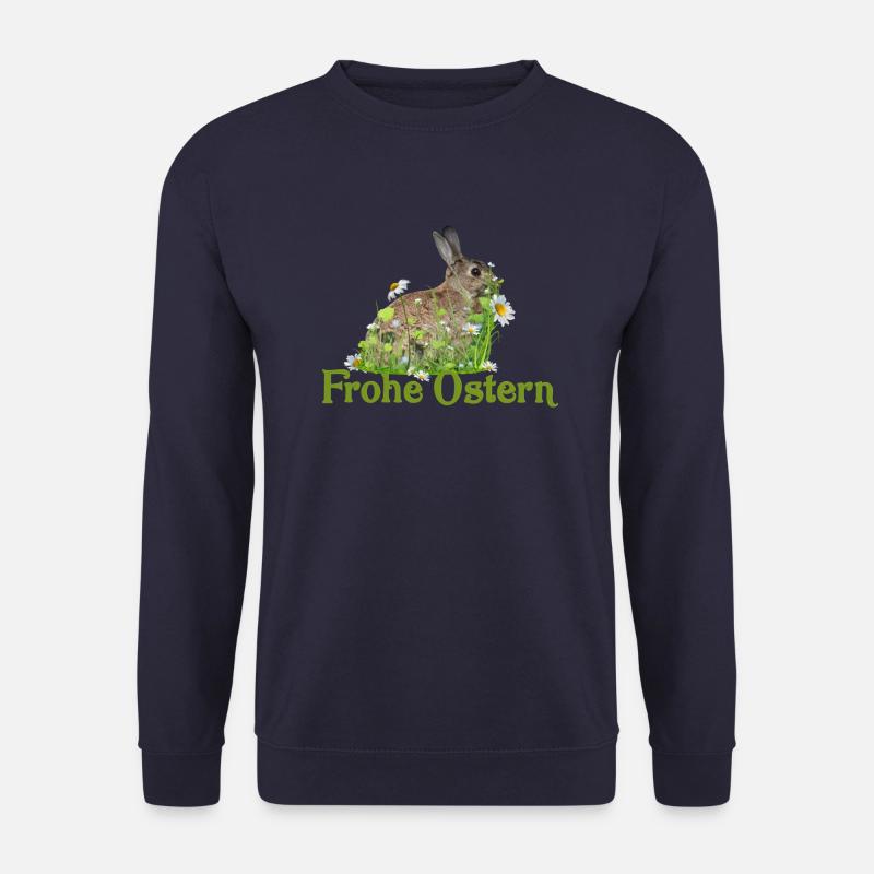 Frohe Ostern - Unisex Pullover - Navy