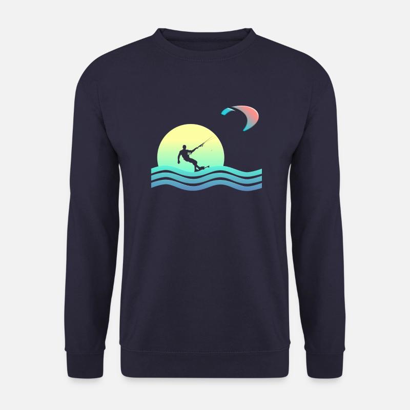 Windkind Kitesurfer - Unisex Pullover - Navy