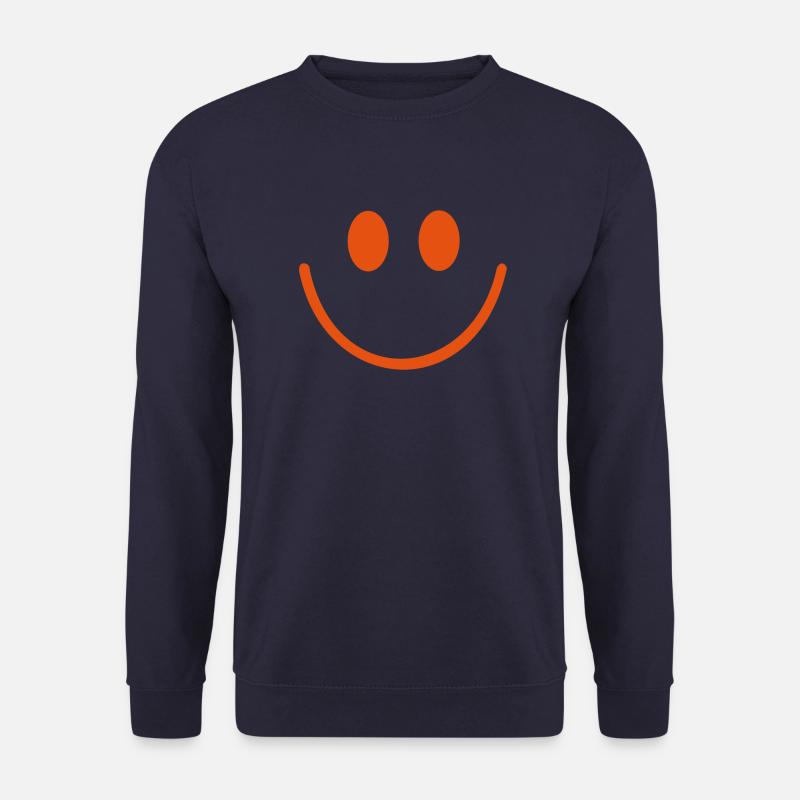 Smiley - Unisex Pullover - Navy