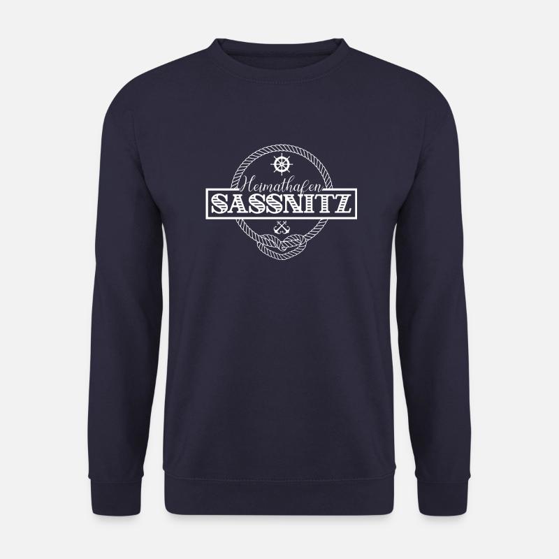 Heimathafen Sassnitz - Unisex Pullover - Navy